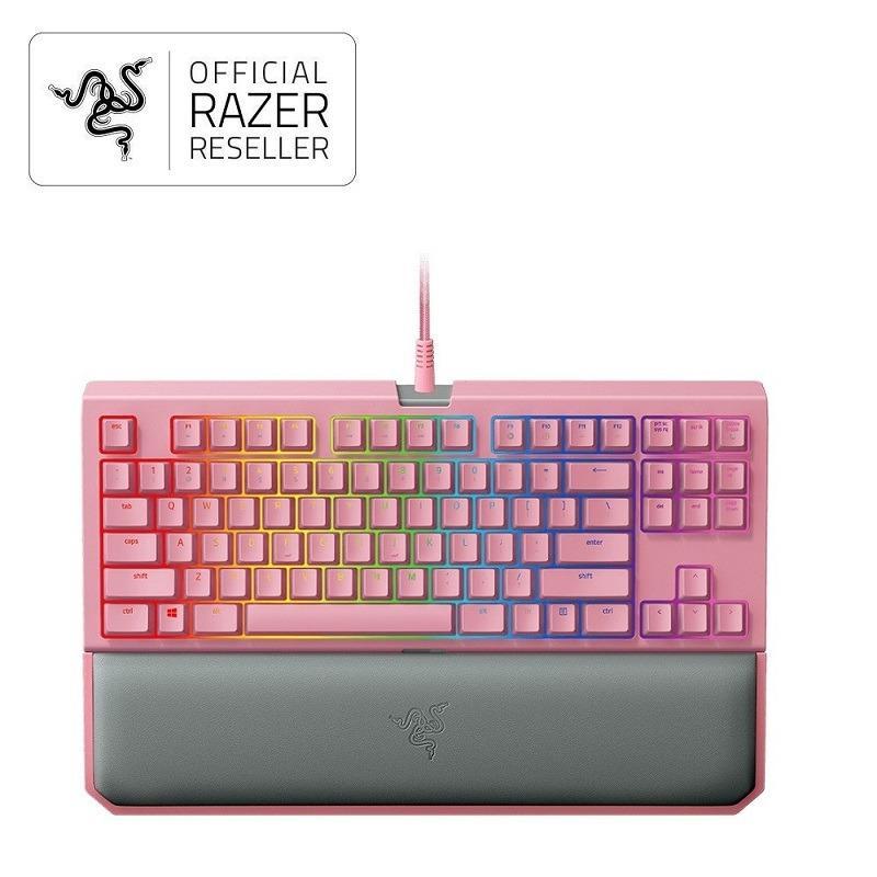 RAZER BLACKWIDOW TE CHROMA V2 QUARTZ EDITION (Green Switch)
