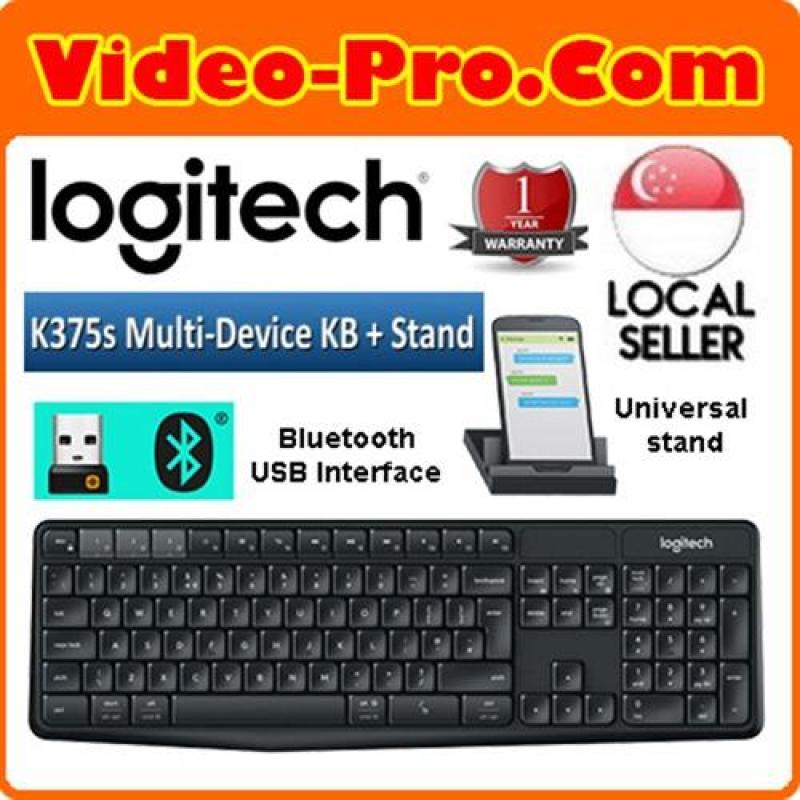 Logitech K375s Multi-Device Wireless Keyboard and Stand Combo 920-008250 Singapore