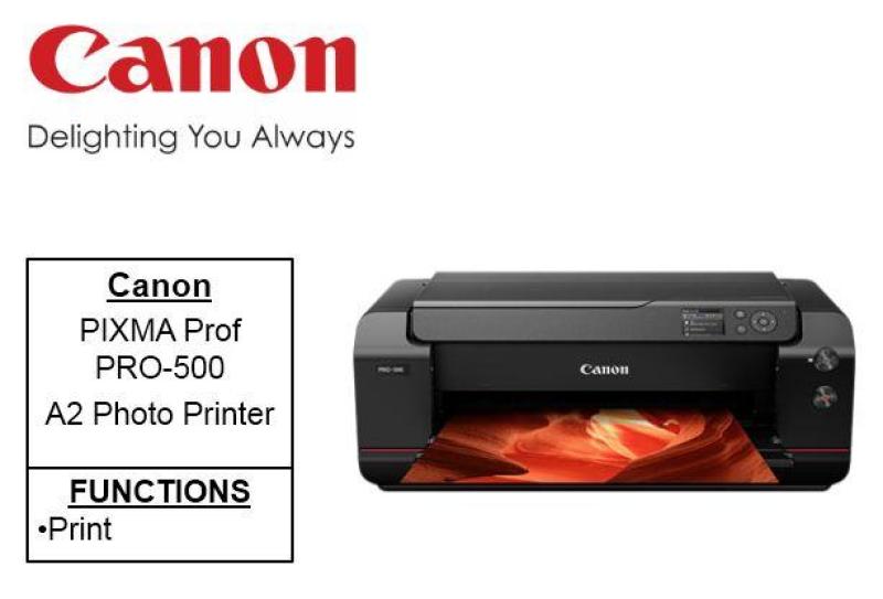 Canon PIXMA Pro-500 A2 Photo Prof Printer *** Free $100 NTUC Voucher + LIFESENSE BLOOD PRESSURE MONITOR 1st Mar 2020 ** Pro500 pro 500 Singapore