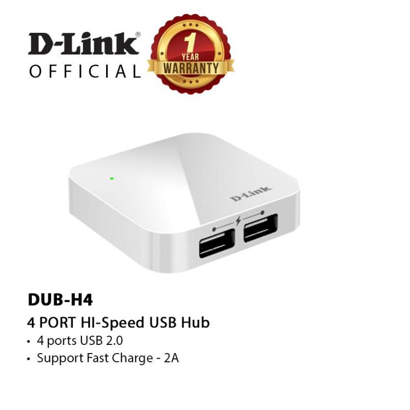 D-Link DUB-H4 4-Port HI-Spees Usb Hub