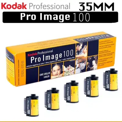 5 Roll Kodak Professional Proimage Pro Image 100 35mm 135 Color Negative Rolls Film