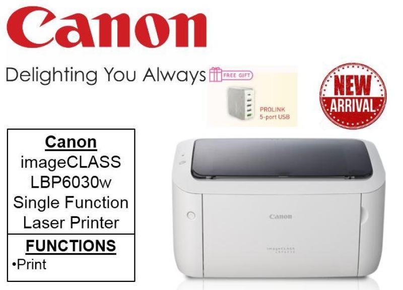 Canon imageCLASS LBP6030w Printer ** Free Prolink 5-Port USB Till 25th Aug 2019 ** lbp 6030w 6030 w Singapore
