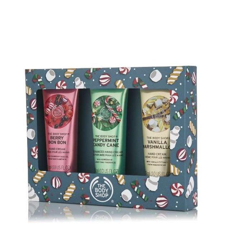 Buy The Body Shop Festive Hand Cream Trio Singapore