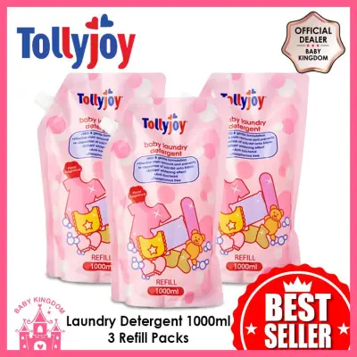 Tollyjoy Baby Laundry Detergent (3 Refill Packs) (Promo)