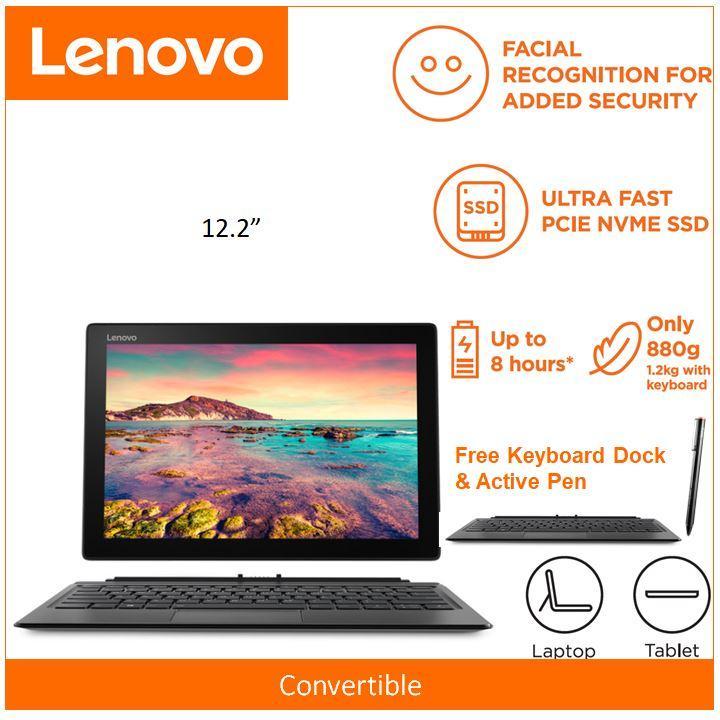 Lenovo MIIX 510-12IKB I7-7500U / 8GB DDR4 / 512G M2 PCIE SSD