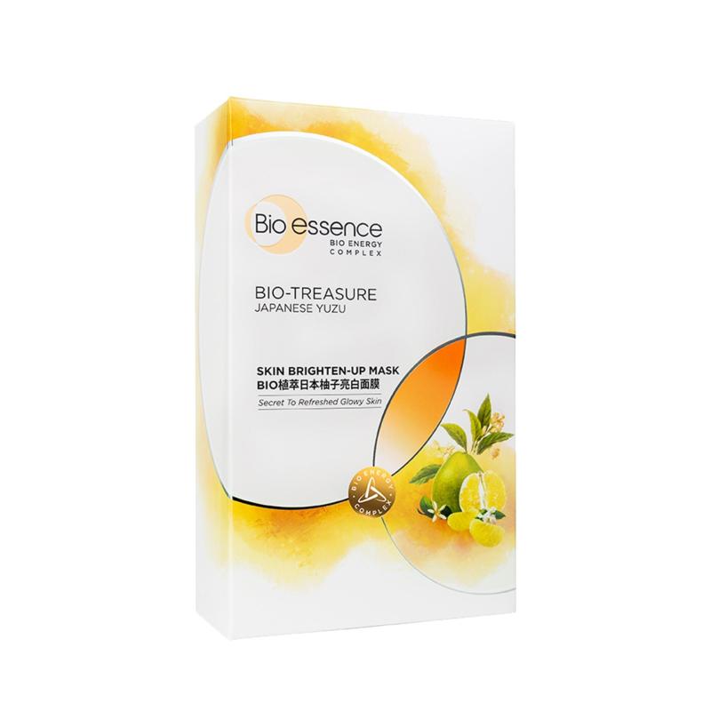Buy Bio-essence Bio-Energy Complex Bio-Treasure Japanese Yuzu Skin Brighten-Up Mask 20ml x 10s Singapore