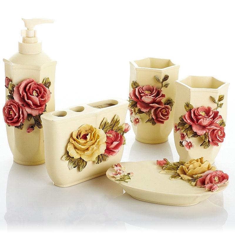 Buy Resin washed sanitary ware bath Bathroom Set Singapore