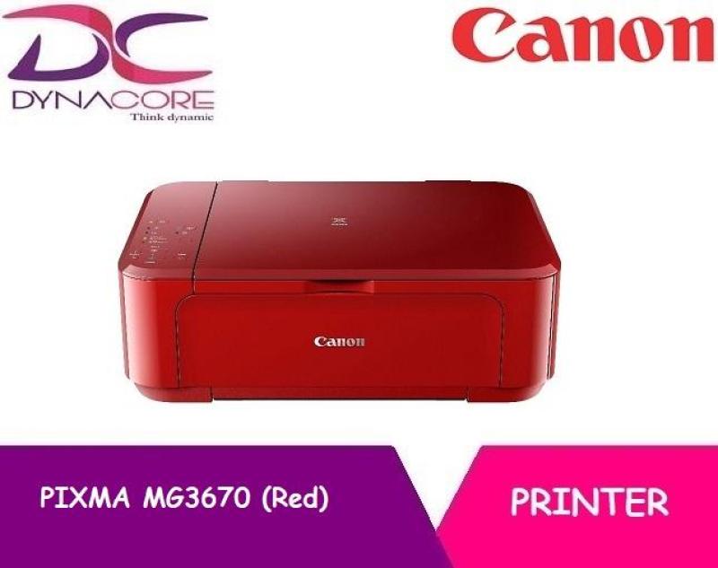 Canon PIXMA MG3670 (Red) wireless ALL-IN-ONE printer Singapore