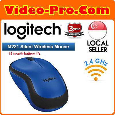 Logitech M221 Silent Plus Wireless Mouse 3 Year Local Warranty