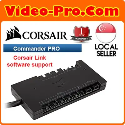 Corsair Commander PRO, Digital Fan and RGB Lighting Controller CL-9011110-WW