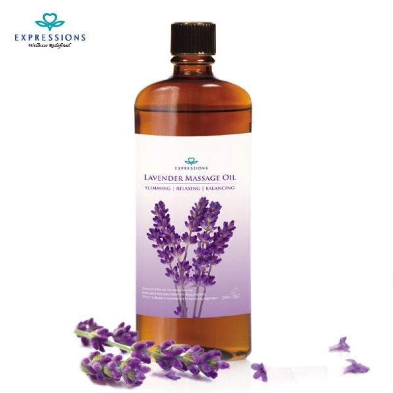 Buy Expressions Lavender Slimming/Massage Oil 200ml Singapore