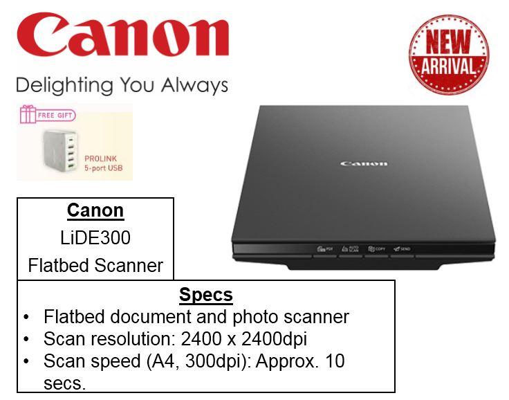 Canon scanner lide 300