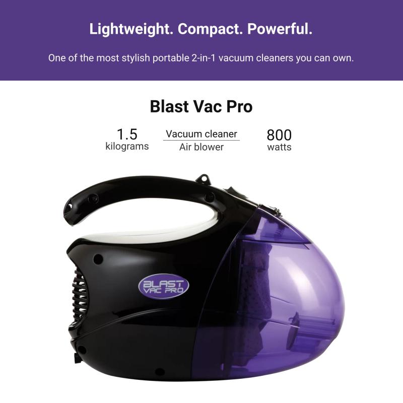 JML Blast Vac Pro Handheld Powerful Vacuum Cleaner Blower Portable Stylish Singapore