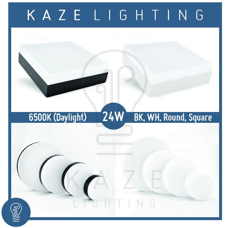 Home Ceiling Lights Decor Lazada Sg Led Ceiling Light 24w Surface Mount Panel Acrylic