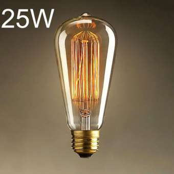 Bóng Đèn Sợi Đốt E27 220V 25W ST64 Retro Edison