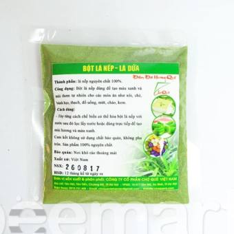 Bột lá nếp lá dứa Gói 100g