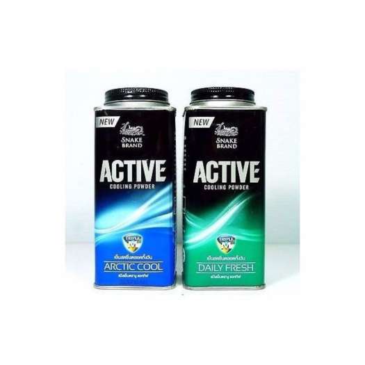Phấn Lạnh Snake Brand Active Arctic Cool Cho Nam 300gr