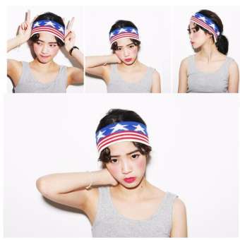 Băng Đô Vải Len - Sao Sọc Đỏ