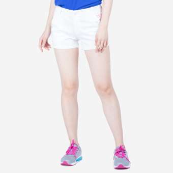 Quần short kaki nữ trắng co giãn