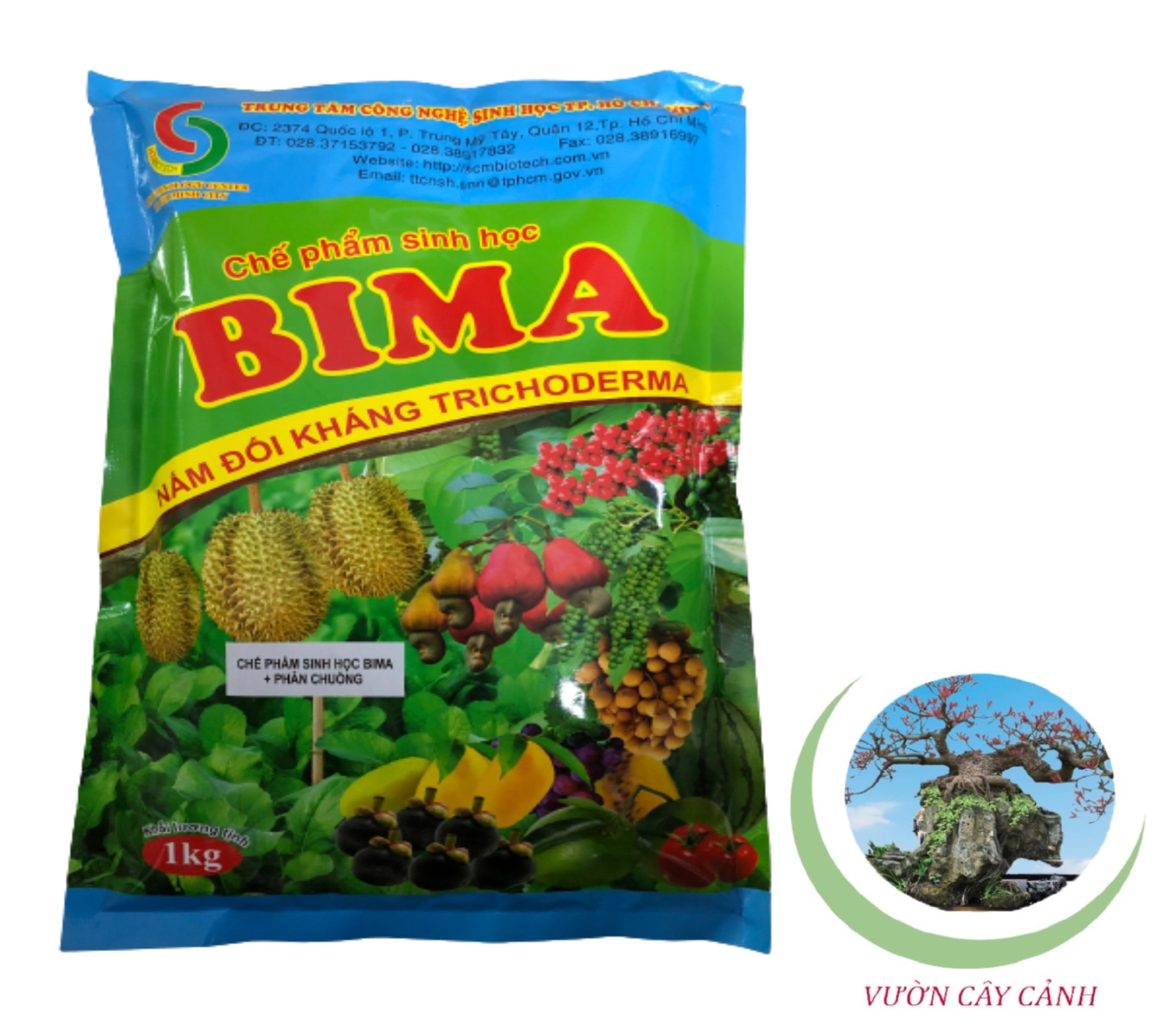 Phân Bón Chế Phẩm Sinh Học Trichoderma - Bima - #126A# 1kg