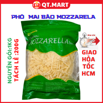 Phomai  MOZZARELLA bào sợi "ÚC, ĐỨC"