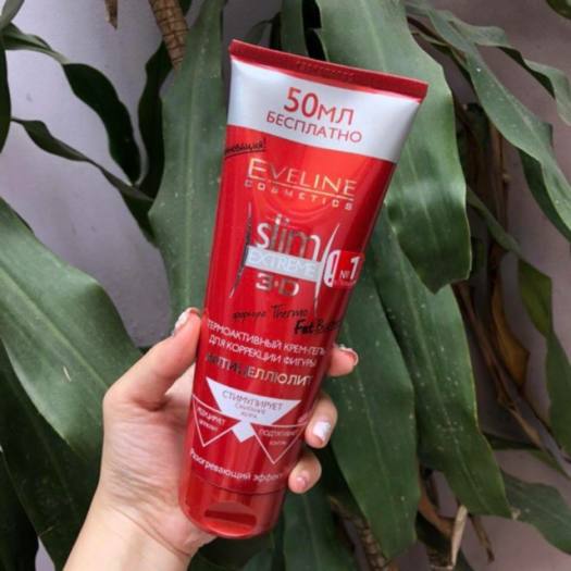 Kem Tan Mỡ Eveline Slim Extreme 3D, 4D (250ml) Loại Bỏ 90% Các Tích Tụ Mỡ Cứng Đầu, Dáng Đẹp, Eo Thon