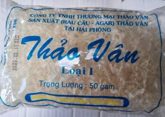 Rau câu sợi Thảo Vân dùng làm bánh rau câu sợi giòn, làm gỏi chay/mặn, ăn kiêng Ketto, das. HSD 2025