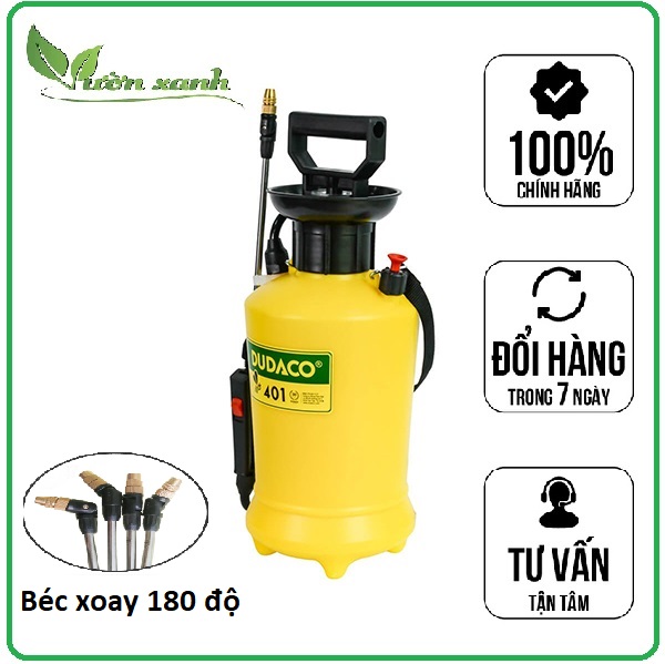 Bình xịt dudaco 4l- hàng việt nam xuất khẩu
