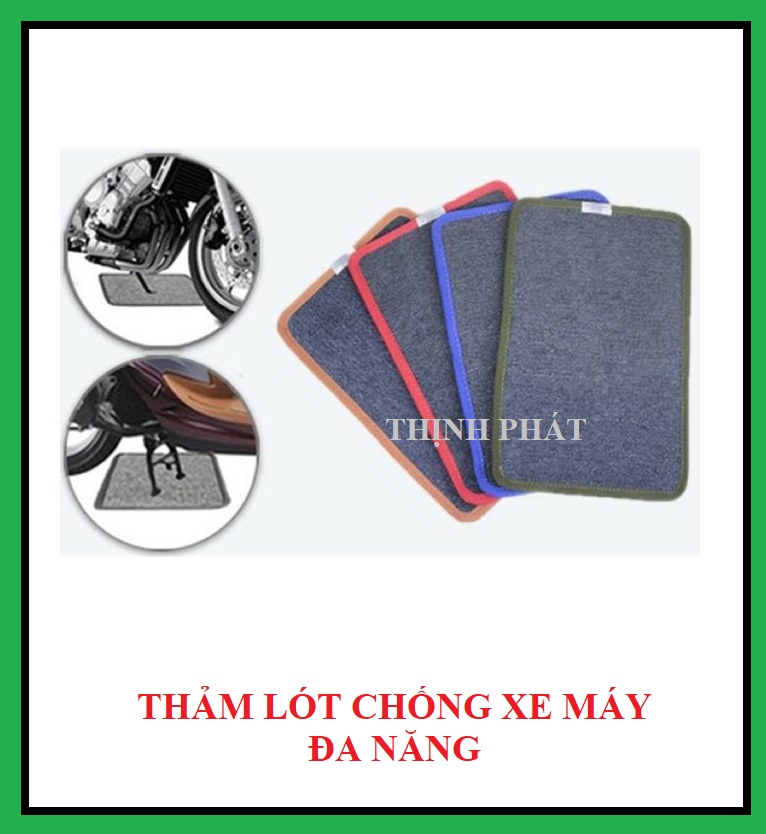 Thảm lót chống xe máy đa dụng chống trầy xước sàn nhà GIAO MÀU NGẪU NHIÊN