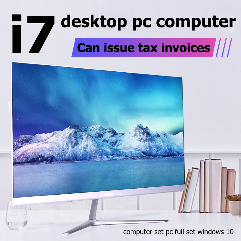 Lazada Philippines - 24 inch Lennovo all in one pc brand new original core i7 high-end all-in-one computer set pc full set windows 10 Official original/built-in dual-band WIFI/Bluetooth/audio Provide tax invoice and one year warranty