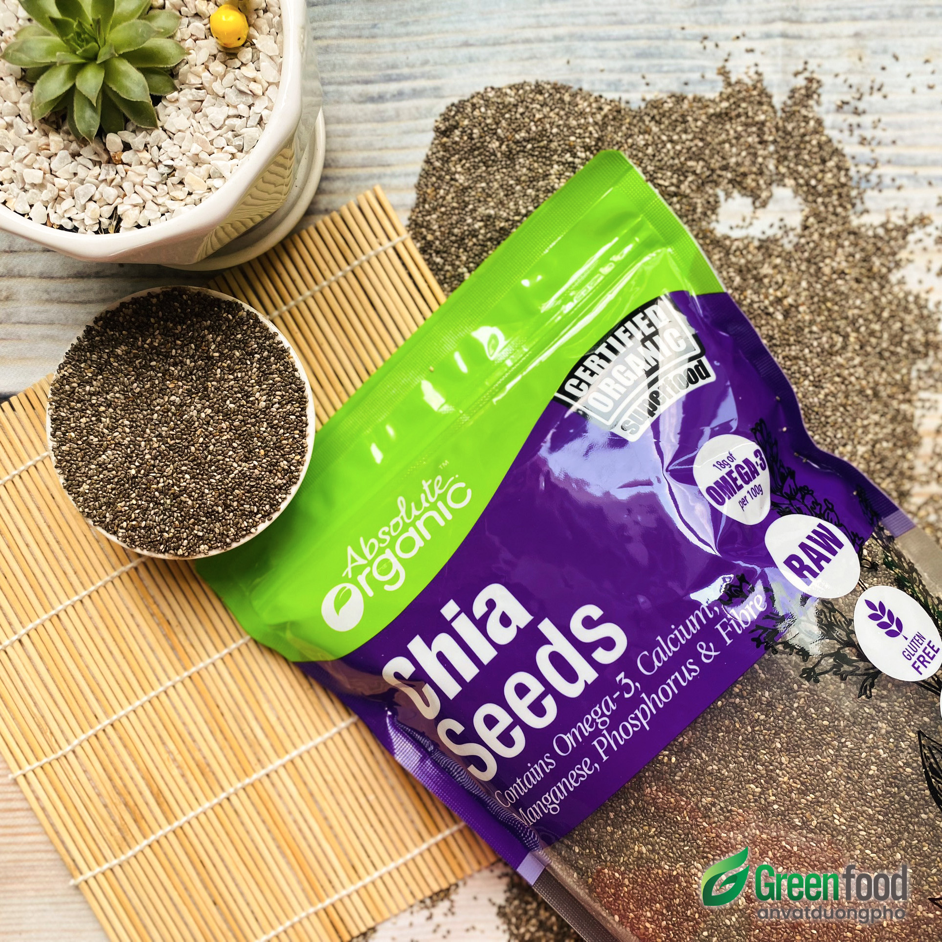 Hạt chia úc tím
