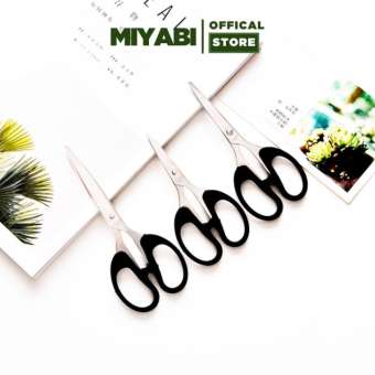 Kéo văn phòng cắt giấy - kéo cắt giấy - màu đen - 1 cái - MIYABI STORE