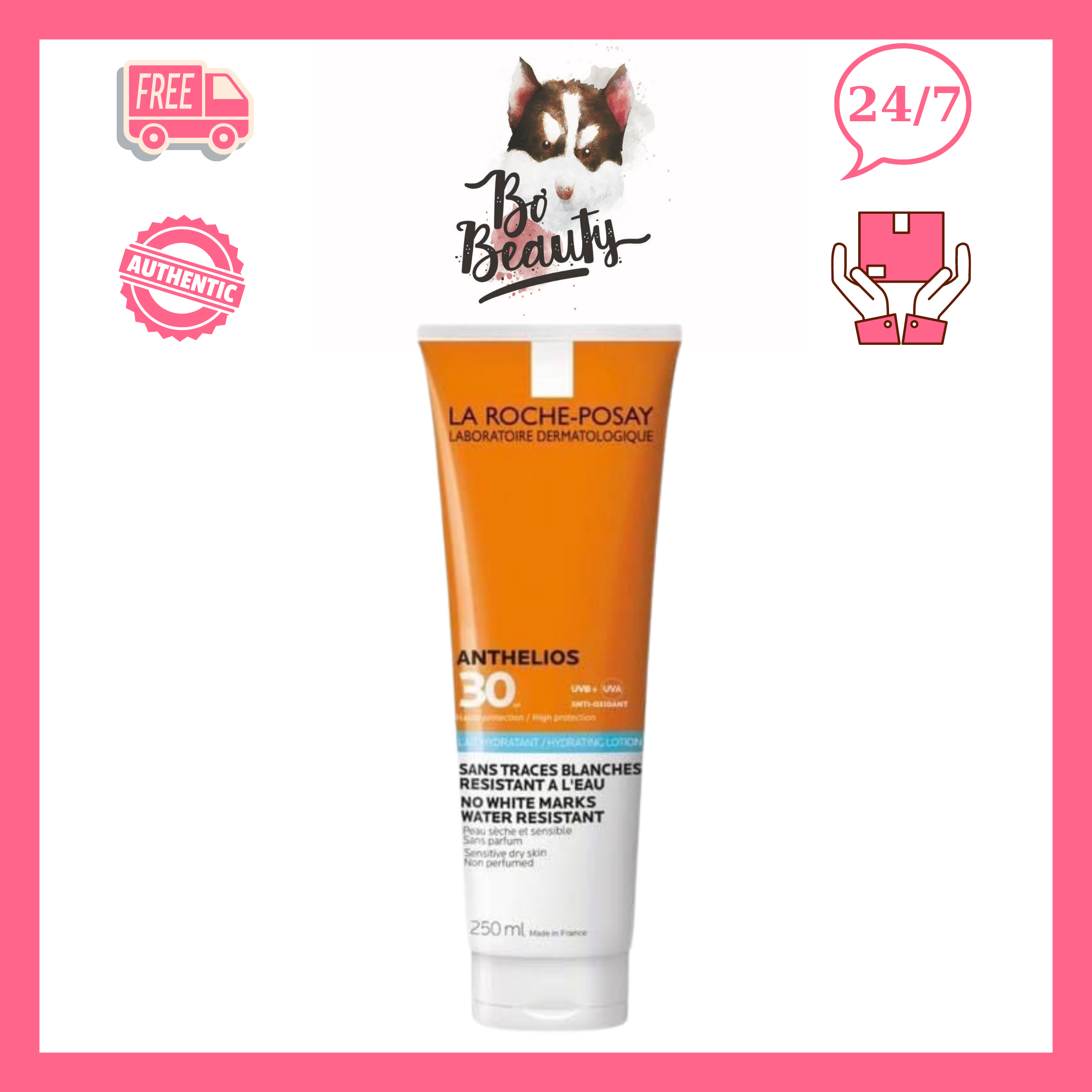 Kem chống nắng la roche posay anthelios spf 30 250ml bơ.beauty