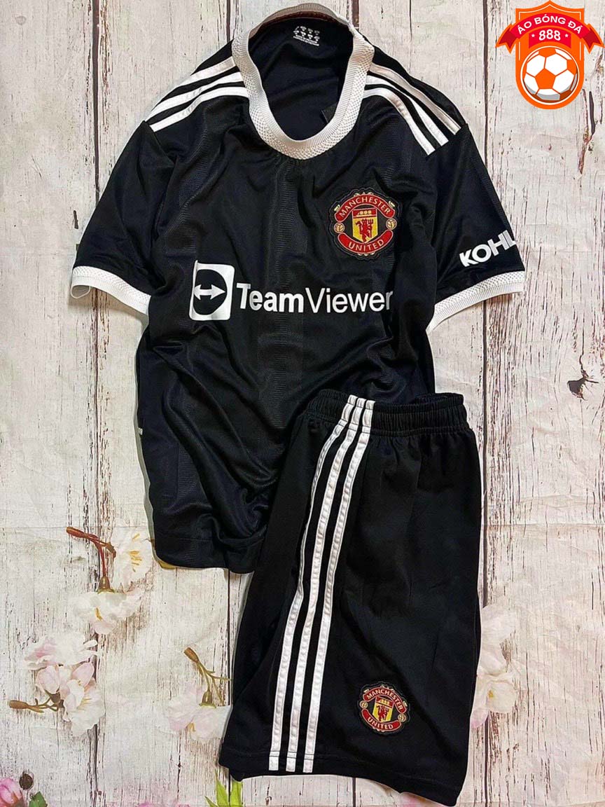 Áo bóng đá clb manchester united - bộ thủ môn - chuẩn mẫu thi đấu - vải thái gai lưới