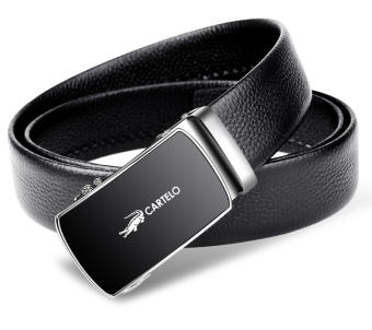 Thắt lưng da nam cao câp CARTELO-73, 74, 77 thắt lưng nam da bò, dây lưng da thật nam, dây nịt da xịn nam rộng 3,5cm [MYGOOD]