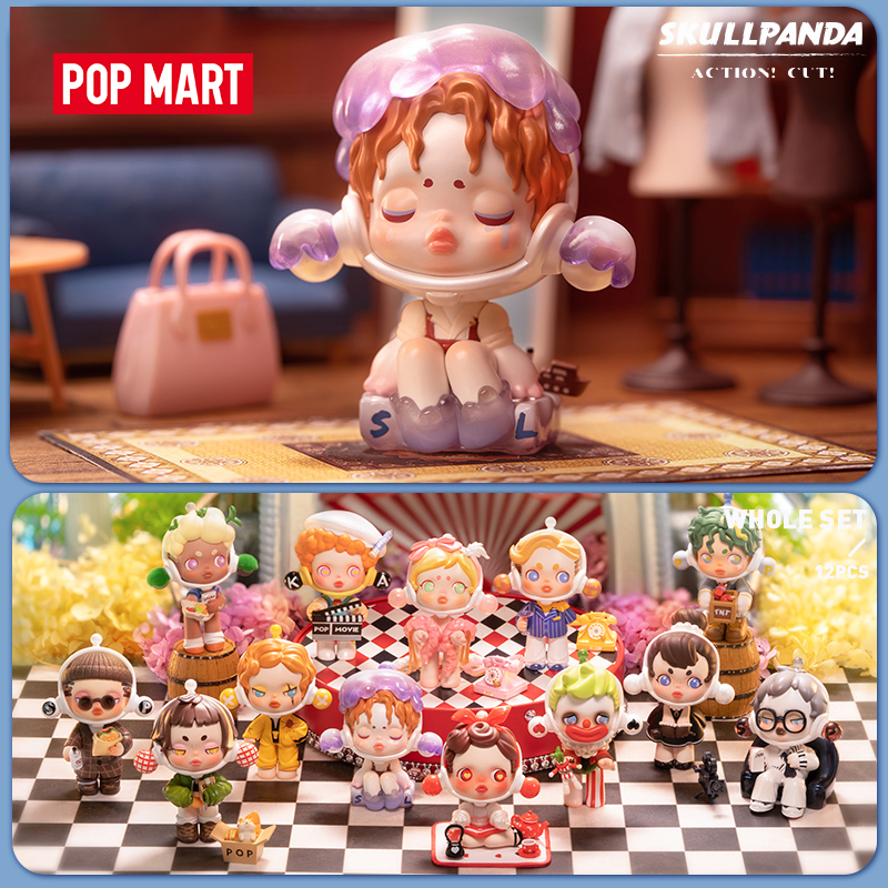 POP MART Đồ Chơi Mô Hình SKULLPANDA Bộ Sưu Tập Hộp Bí Ẩn Nhân Sinh Như Hí