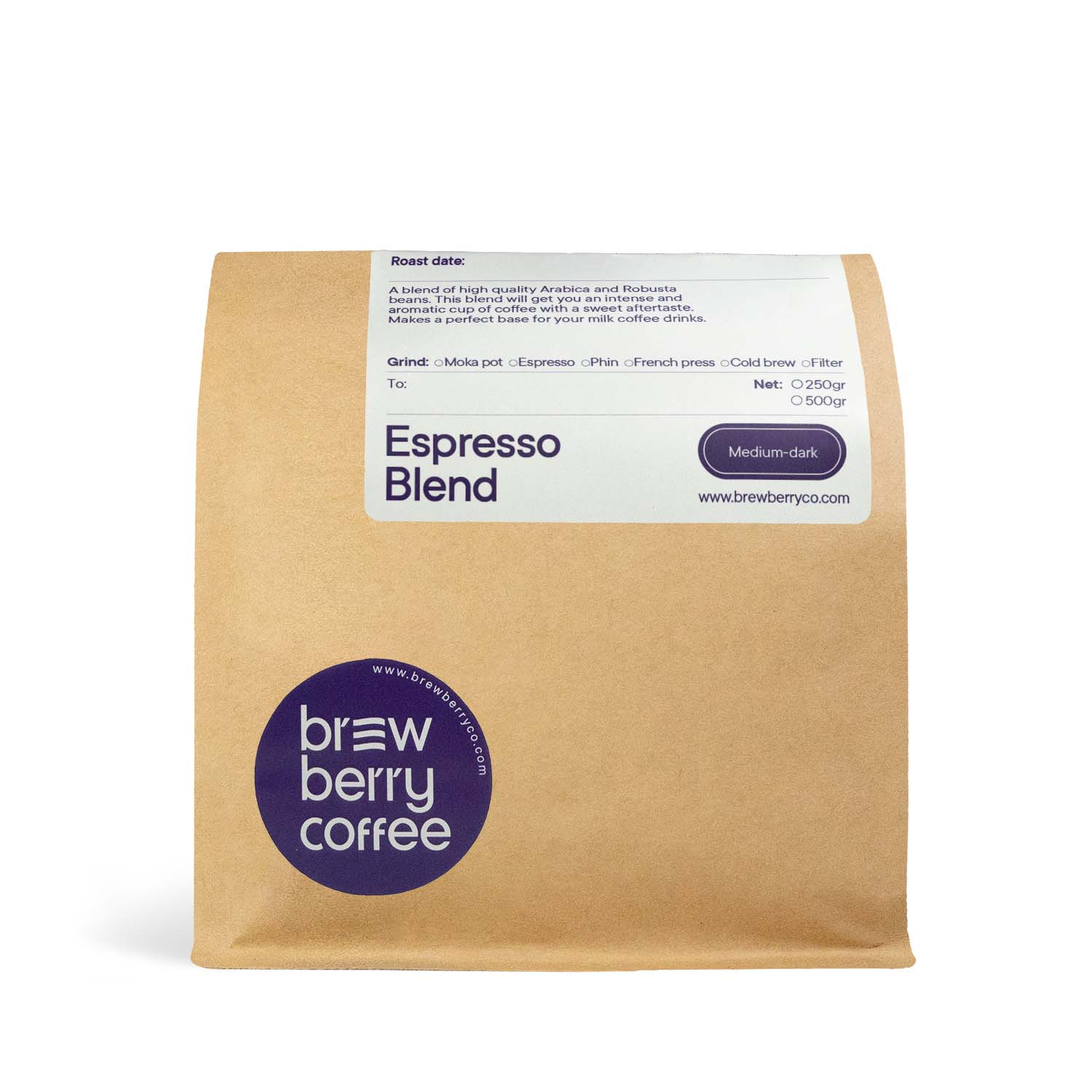 Espresso Blend Mild | Brewberry Coffee