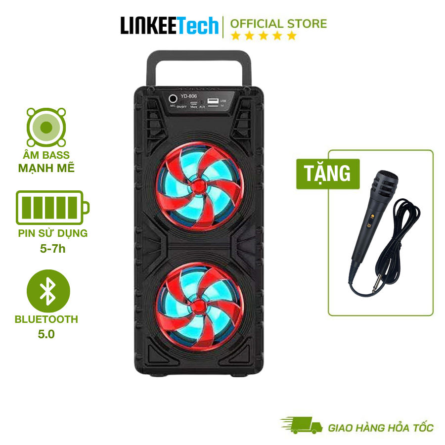 Loa bluetooth karaoke mini giá rẻ, loa keo loa kẹo kéo mini bluetooth, loa kẹo kéo mini giá rẻ, Loa bluetooth không dây giá rẻ - Loa Karaoke Tại Nhà