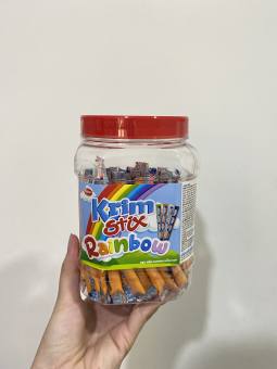 Kẹo Mềm Krim Stix Hỗn Hợp Ranibow Ngẫu Nhiên (Hộp 100 cái x 4.3g)