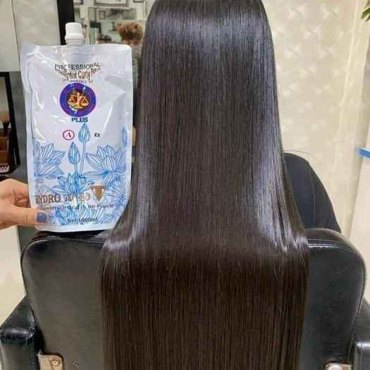 Thuốc uốn duỗi thông minh Hydro Acid TNT1000ml/ bịch uốn và duỗi tóc nhanh tiết kiệm thời gian, không lo cháy tóc, không quan tâm mềm hóa_LOVE BEAUTIFUL