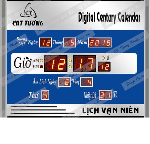 ĐỒNG HỒ LỊCH VẠN NIÊN ĐIỆN TỬ