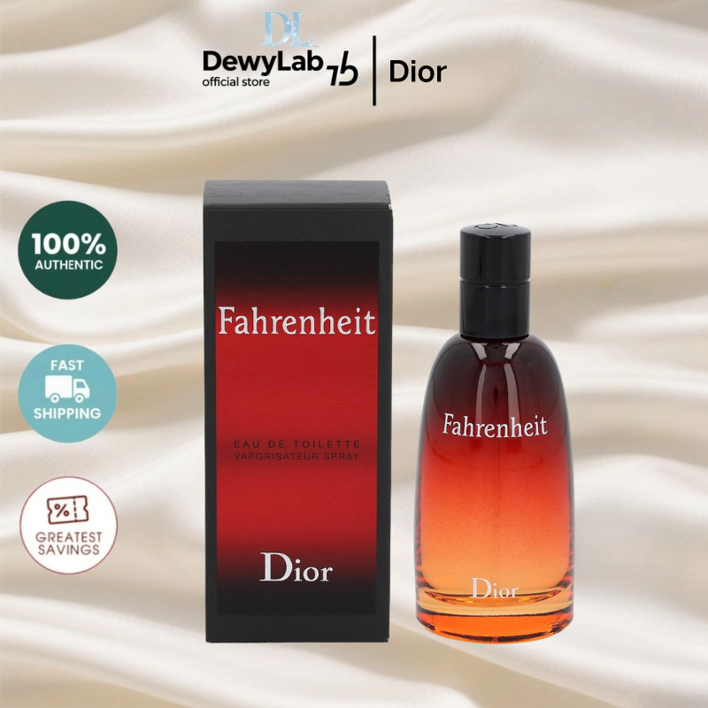 Dior Fahrenheit Edt 100Ml Authentic Men'S Eau De Toilette
