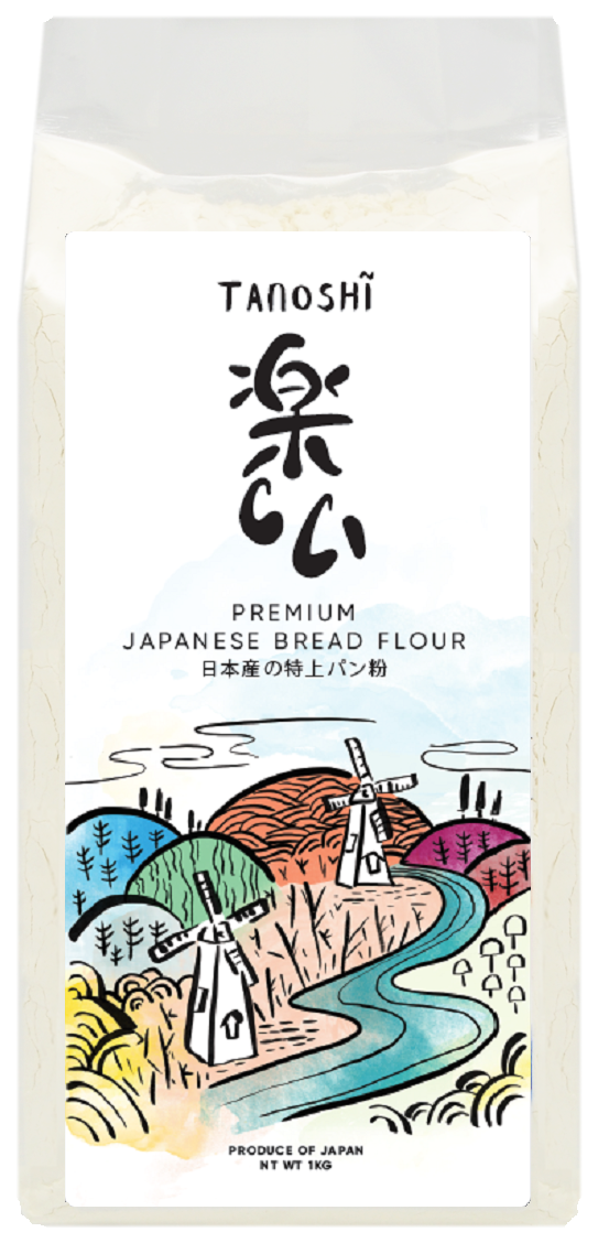 Tanoshi Premium Japanese Wholemeal Flour 1kg - Lifewinners Organic & Fine  Foods