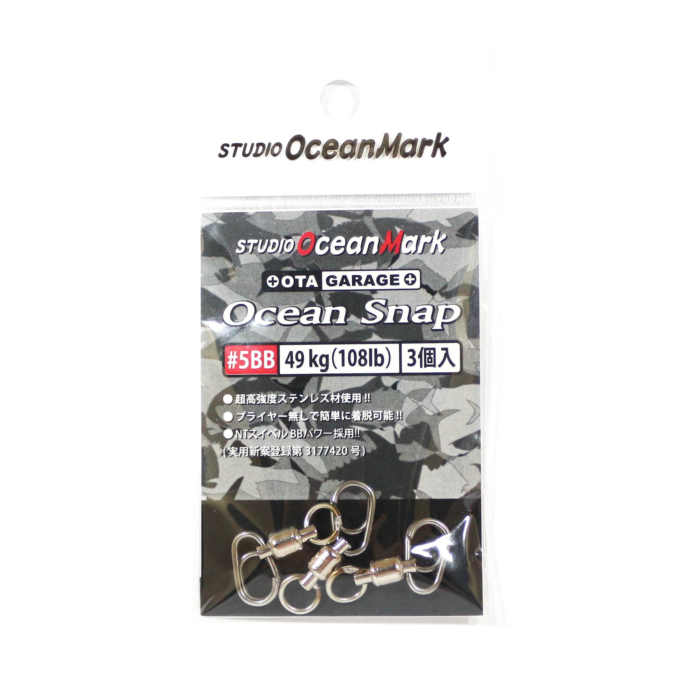 Anneaux Brisés Studio Ocean Mark Track Split Rings - Taille M-Spec M6, Lot De 10, Résistance 360 Lb