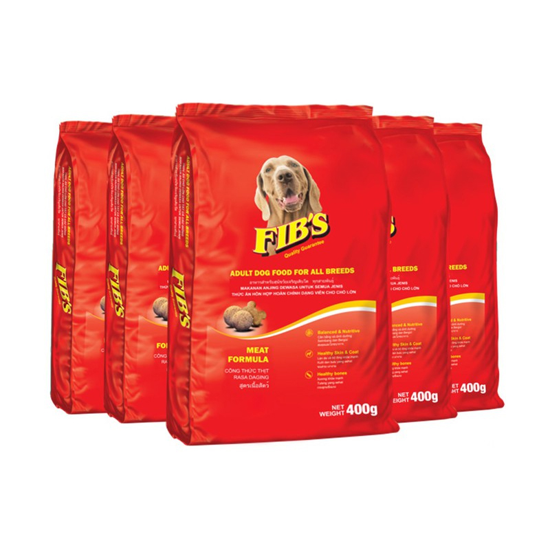 Hạt cho chó - Thức ăn cho chó trưởng thành Ganador Fibs 400 gram
