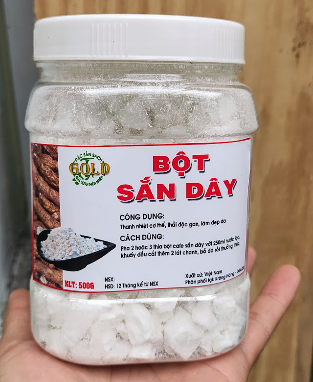 Bột Sắn Dây Hũ 500 Gram