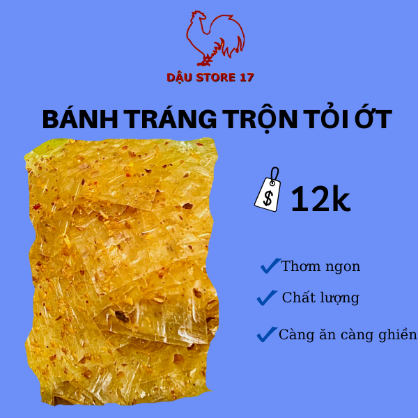 Bánh tráng trộn tỏi ớt