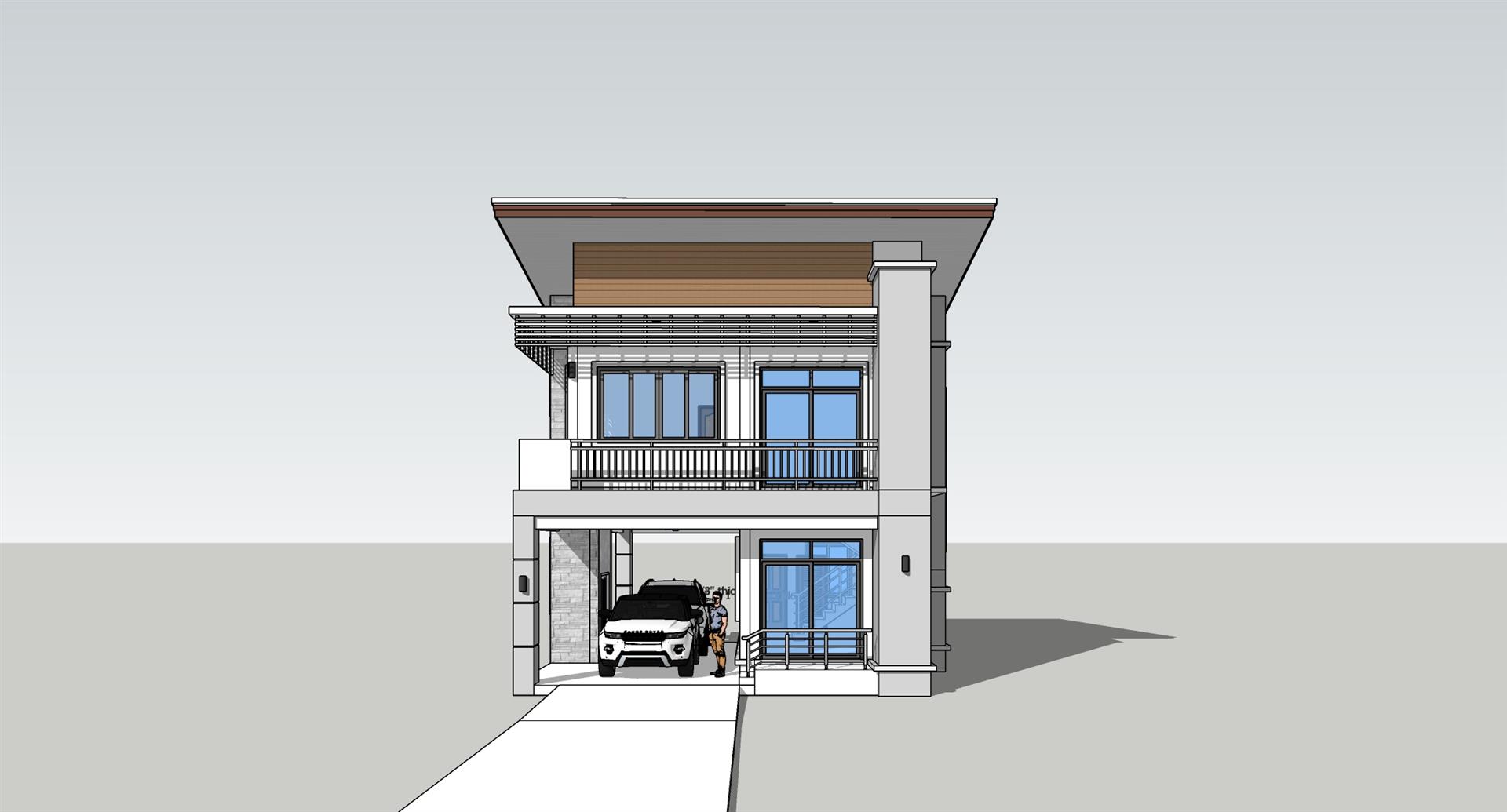 แบบบ้าน 2 ชั้น 3ห้องนนอน 2ห้องน้ำ สามารถทำ4ห้องนอนได้ แบบสำหรับขออนุญาตปลูกสร้างและยื่นกู้ธนาคารด้วย BOQ มาพร้อมลายเซนต์สถาปนิกและวิศวกร ราคา 15,000 บาท*ส่งฟรี