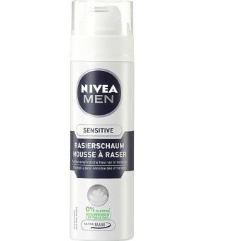 Bọt Cạo Râu Nivea Men Sensitive 200ml - Đức