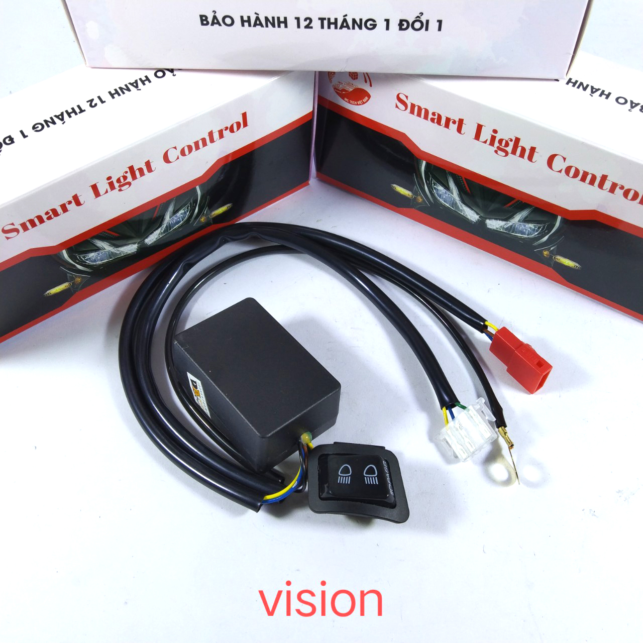 Mạch Công Tắc Tắt Đèn Vision Có Công Tắc Passing Nhấp Nháy Đèn Pha